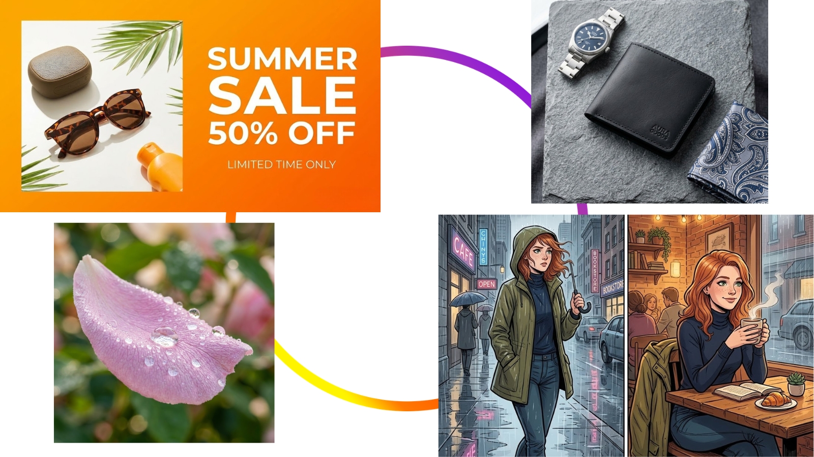 Feature showcase for Nano Banana 2